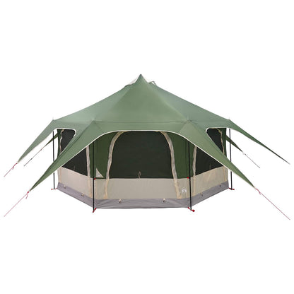Gezinstent Groen 5-persoons 185T Polyester met PU Coating