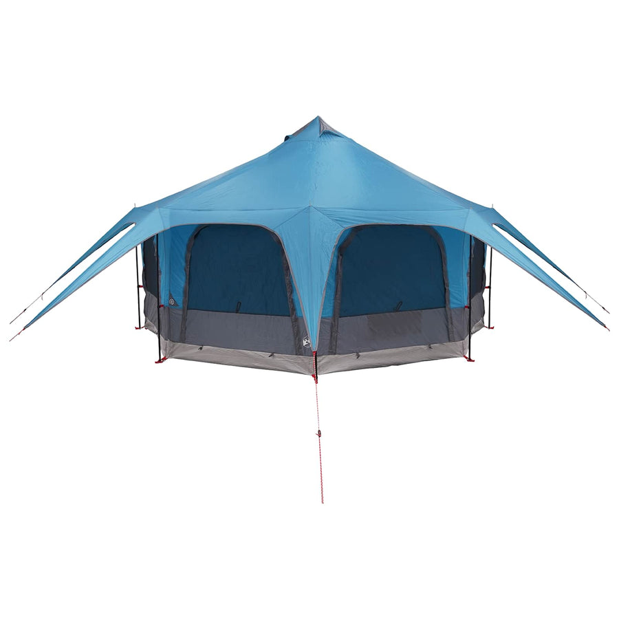 Gezinstent Blauw 5-persoons 185T Polyester met PU Coating