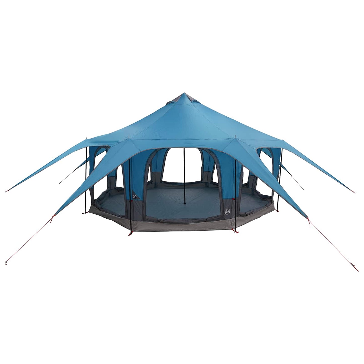 Gezinstent Blauw 5-persoons 185T Polyester met PU Coating