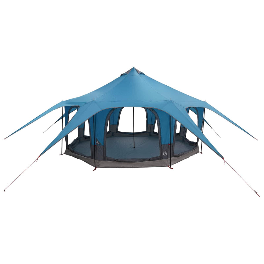 Gezinstent Blauw 5-persoons 185T Polyester met PU Coating