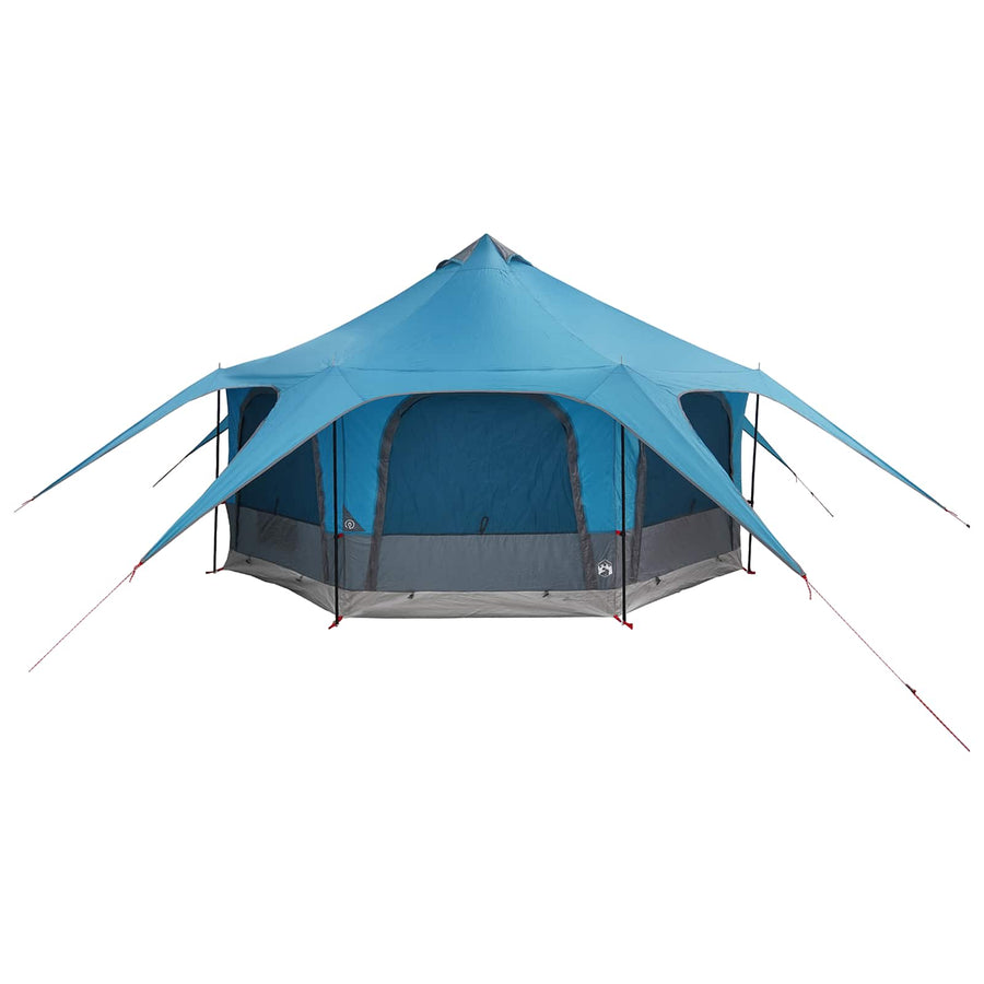 Gezinstent Blauw 5-persoons 185T Polyester met PU Coating