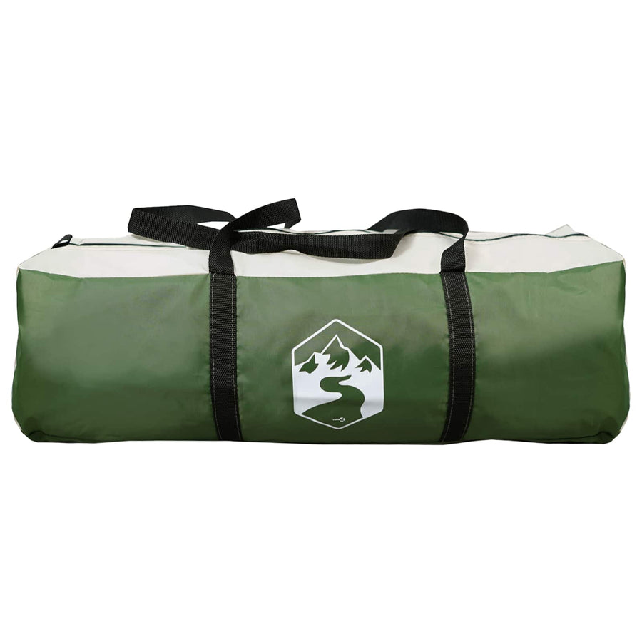 Gezinstent Groen 18-Persoon 185T Polyester met PU Coating