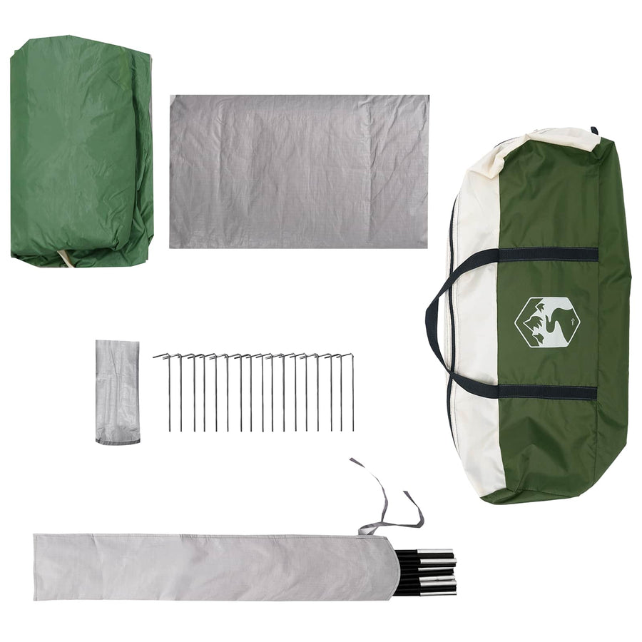 Tunneltent Groen 361 x 235 x 147 cm