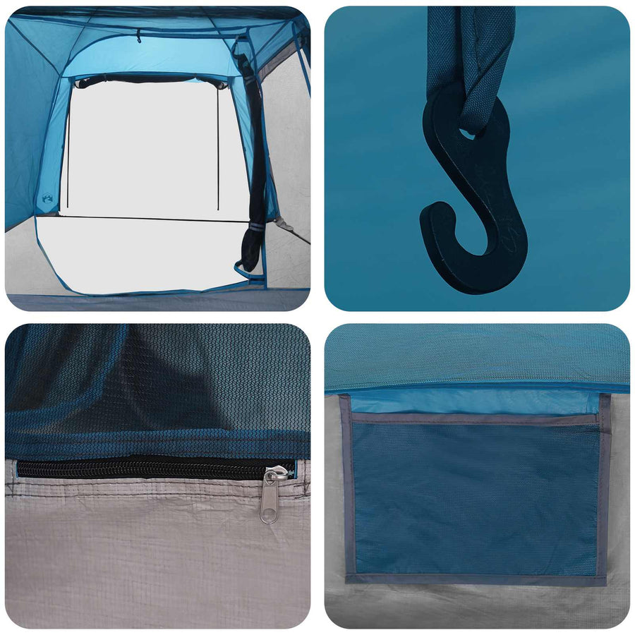 Tunneltent Blauw 361 x 235 x 147 cm