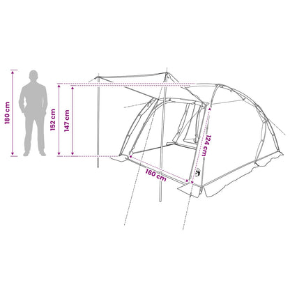 Tunneltent Blauw 361 x 235 x 147 cm