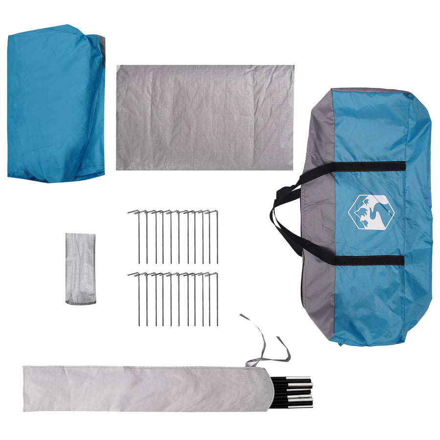 Tunneltent Blauw 520 x 260 x 175 cm