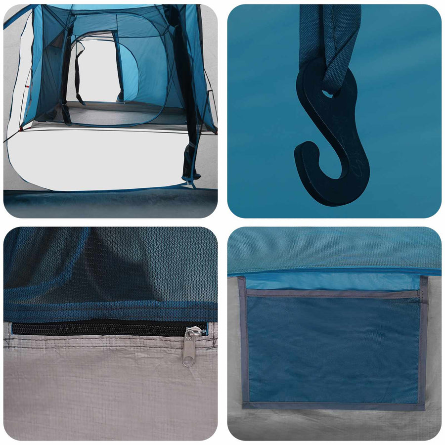 Tunneltent Blauw 520 x 260 x 175 cm