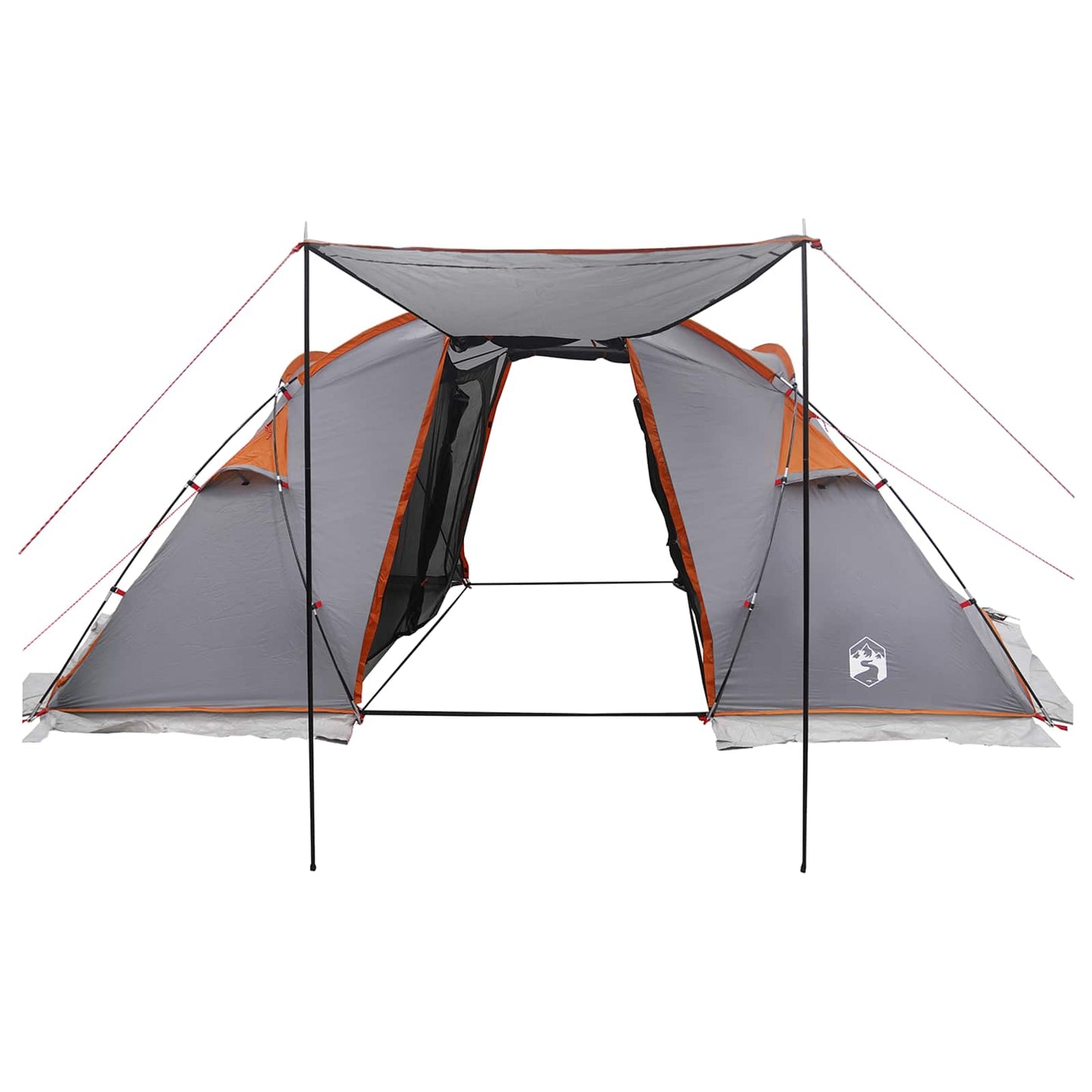 Tunneltent Grijs en Oranje 520 x 260 x 175 cm