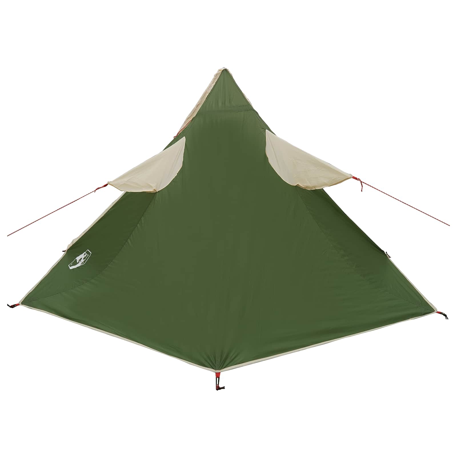 2-in-1 Regen Poncho met Kap Groen 262 x 126 x 130 cm