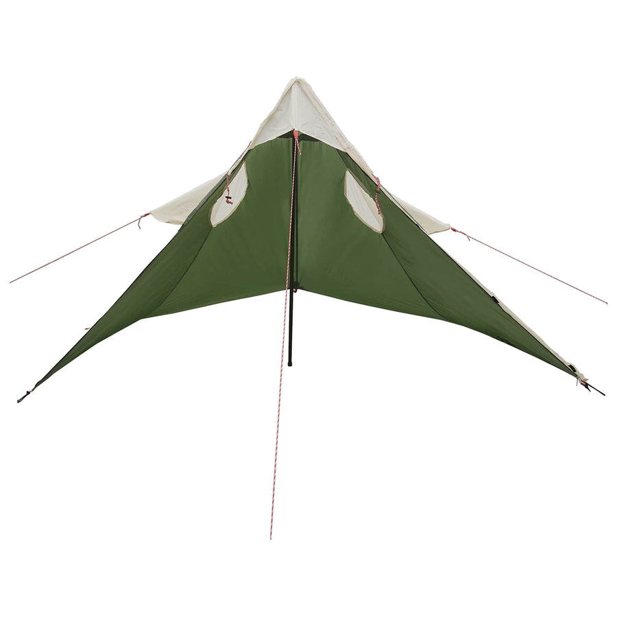 2-in-1 Regen Poncho met Kap Groen 262 x 126 x 130 cm