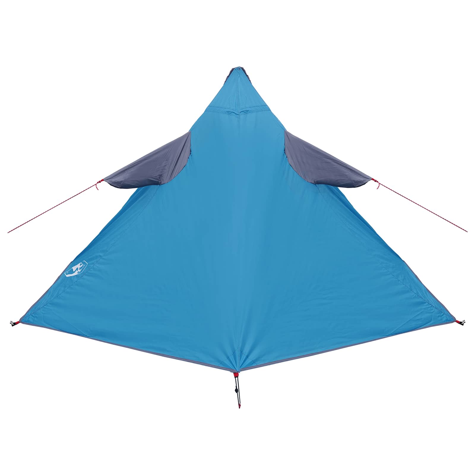 2-in-1 Regen Poncho met Kap Blauw 262 x 126 x 130 cm