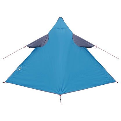 2-in-1 Regen Poncho met Kap Blauw 262 x 126 x 130 cm