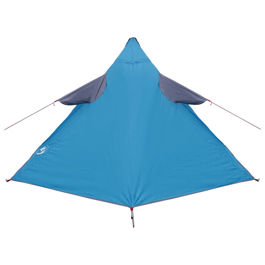 2-in-1 Regen Poncho met Kap Blauw 262 x 126 x 130 cm
