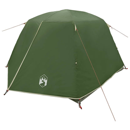 Backpacking Tent Groen 2-persoons 185T Polyester met PU Coating