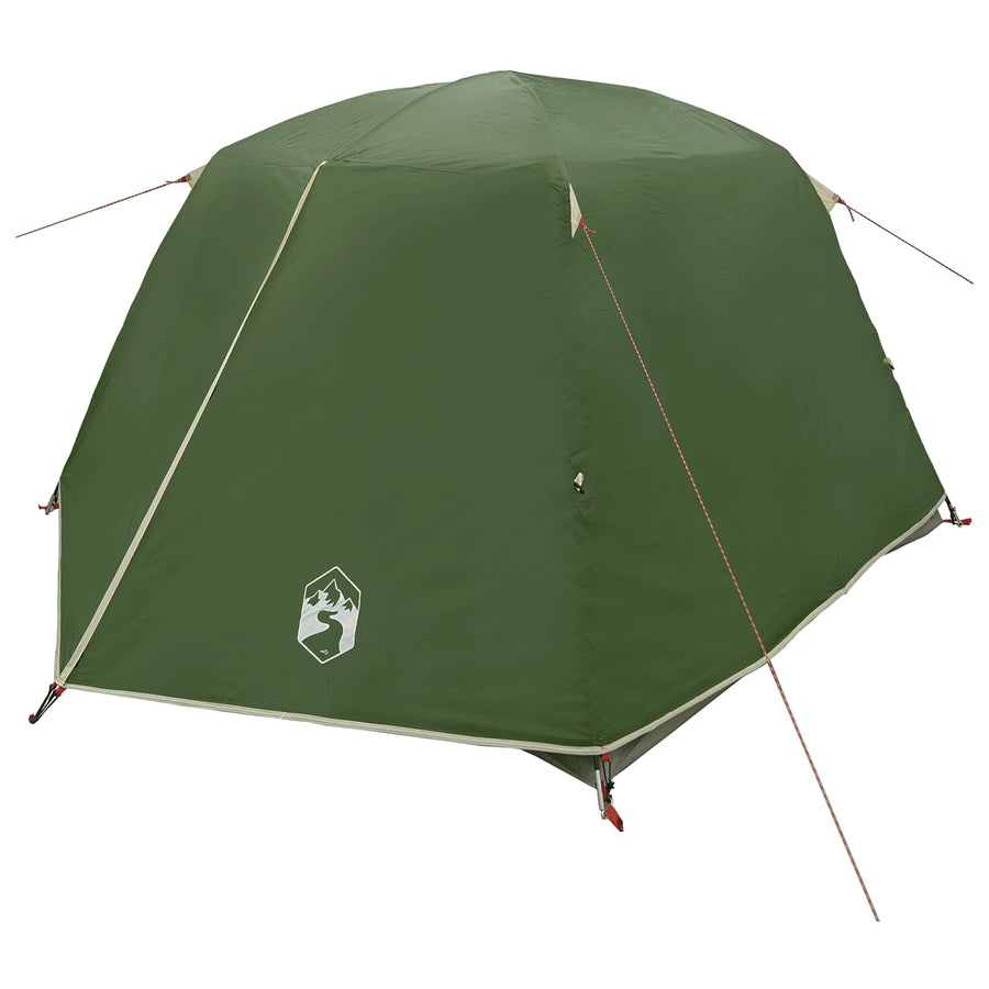 Backpacking Tent Groen 2-persoons 185T Polyester met PU Coating