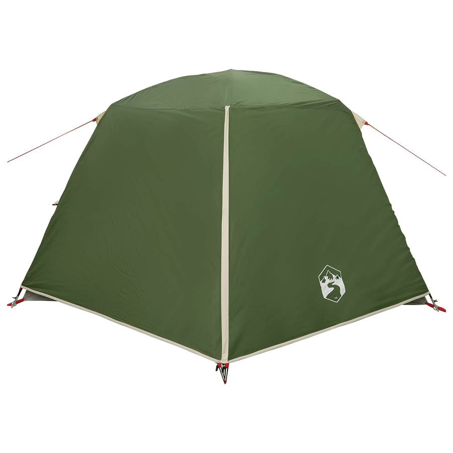 Backpacking Tent Groen 2-persoons 185T Polyester met PU Coating