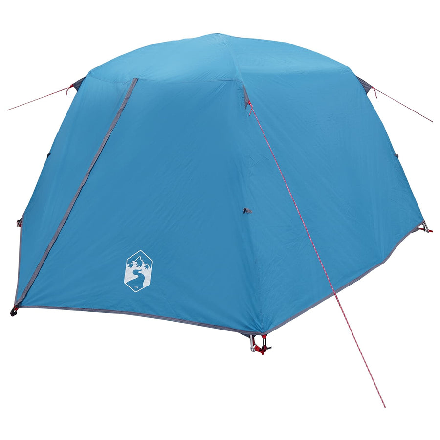 Backpacking Tent Blauw 2-persoons 185T Polyester met PU Coating