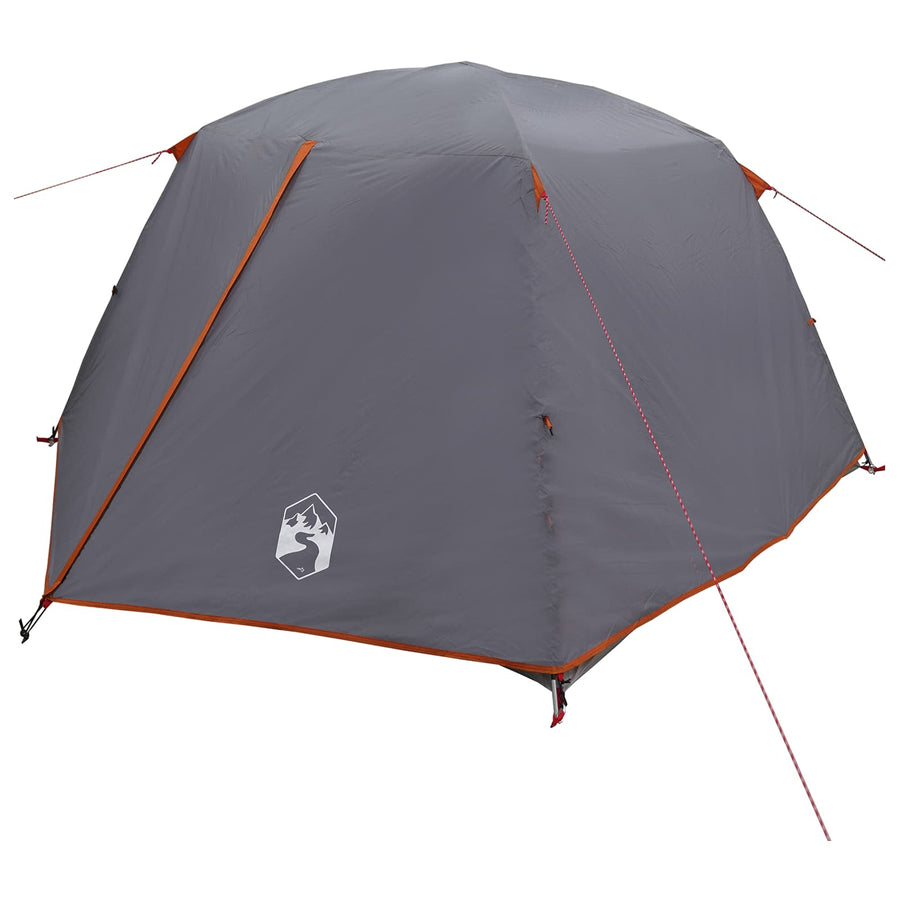 Backpacking Tent Grijs en Oranje 2-persoons