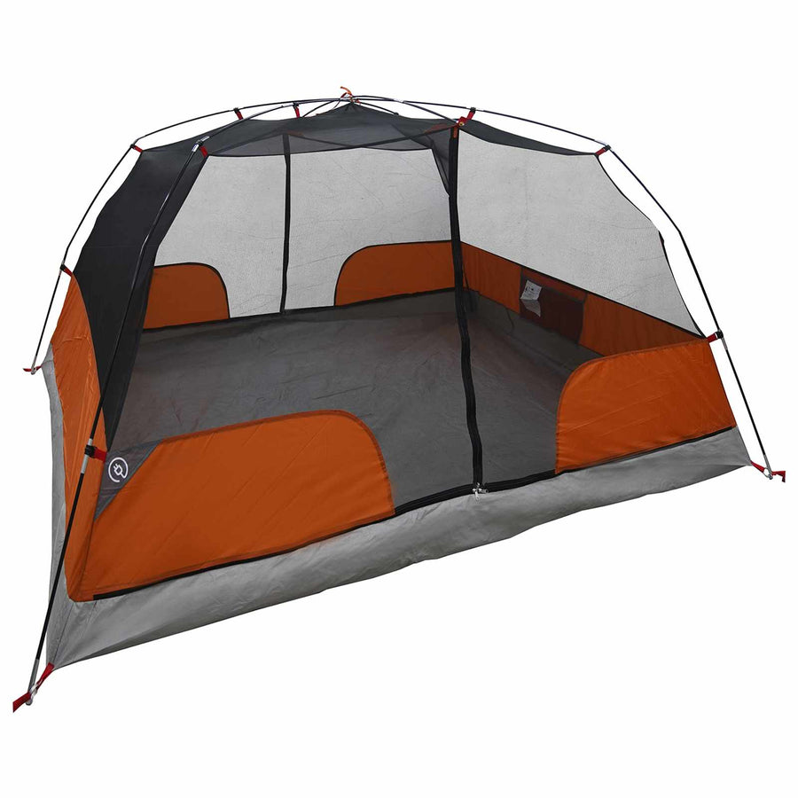 Backpacking Tent Grijs en Oranje 2-persoons