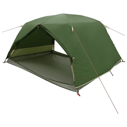 Backpacking Tent Groen 4-persoons 185T Polyester met PU Coating