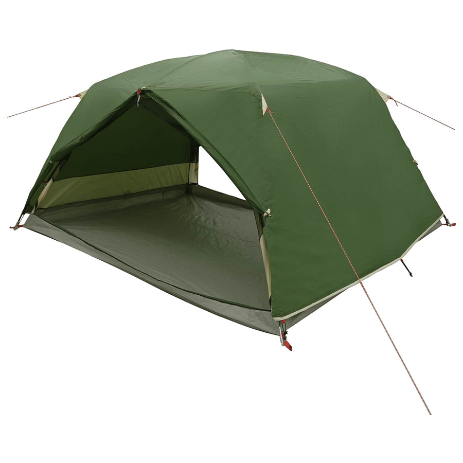 Backpacking Tent Groen 4-persoons 185T Polyester met PU Coating