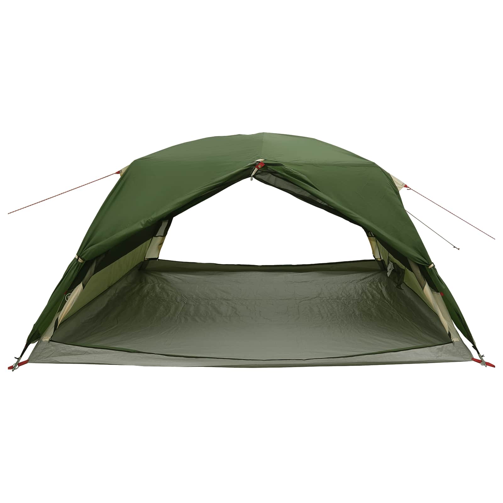 Backpacking Tent Groen 4-persoons 185T Polyester met PU Coating