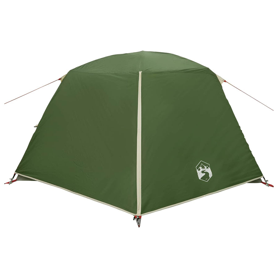 Backpacking Tent Groen 4-persoons 185T Polyester met PU Coating