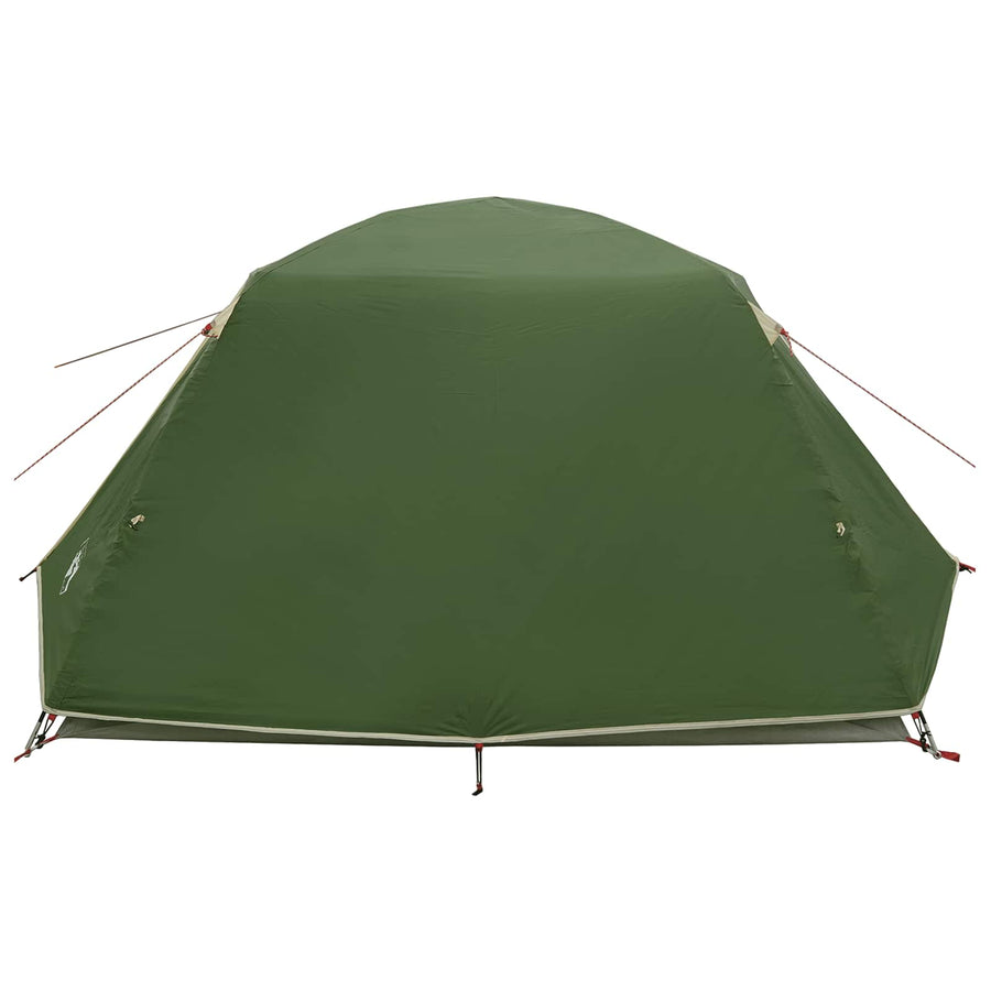 Backpacking Tent Groen 4-persoons 185T Polyester met PU Coating