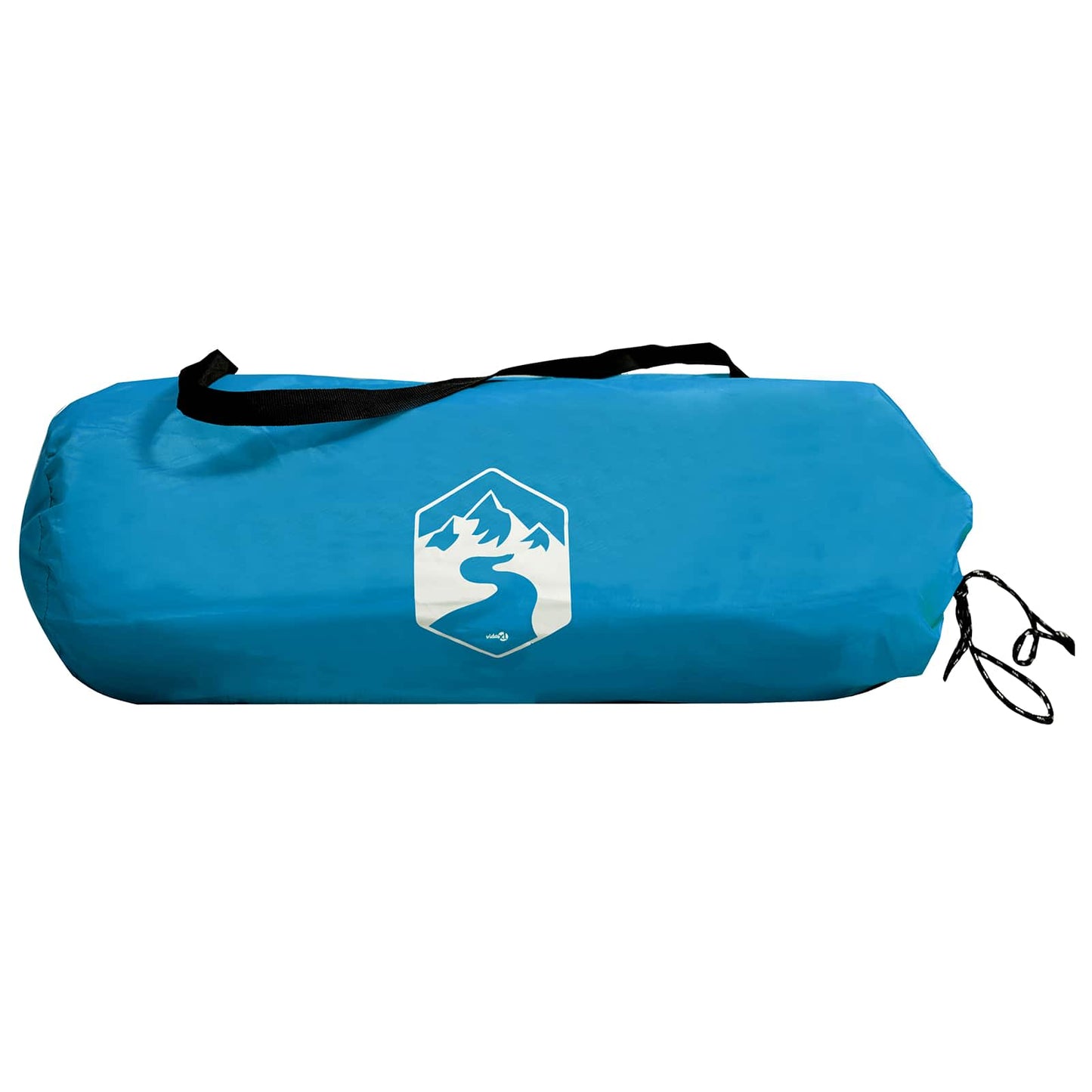 Backpacking Tent Blauw 4-persoons 185T Polyester met PU Coating