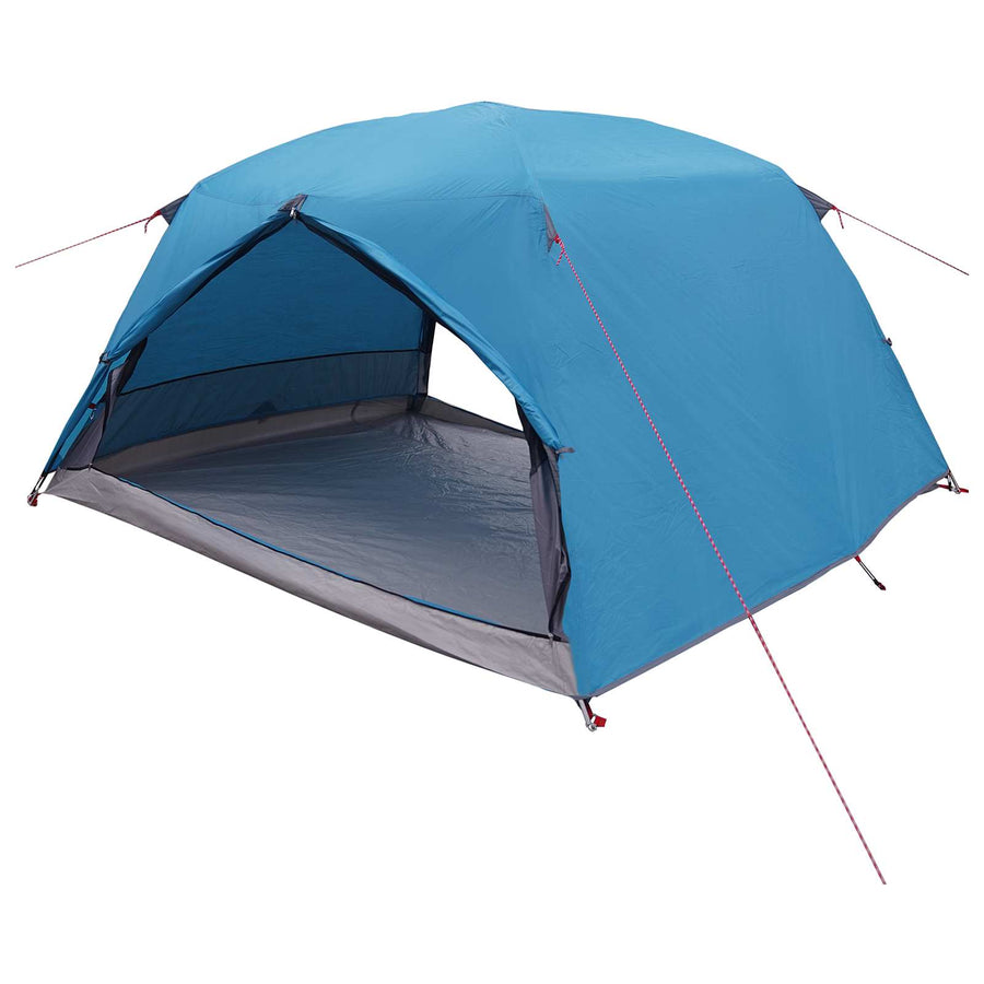 Backpacking Tent Blauw 4-persoons 185T Polyester met PU Coating