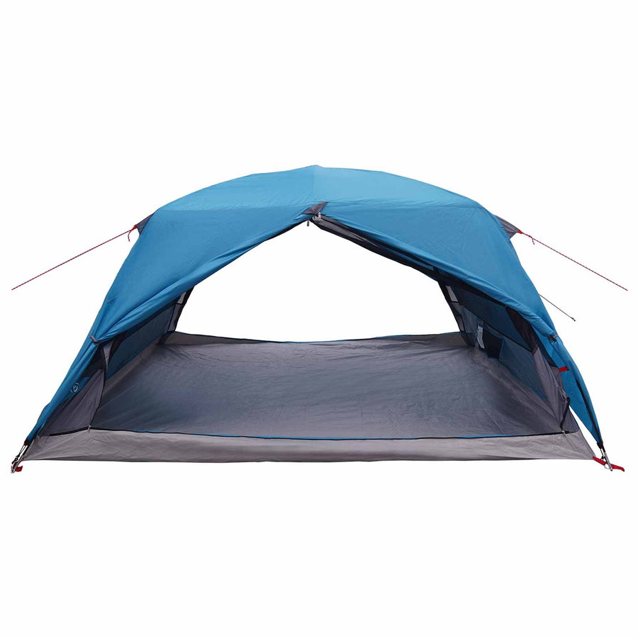 Backpacking Tent Blauw 4-persoons 185T Polyester met PU Coating