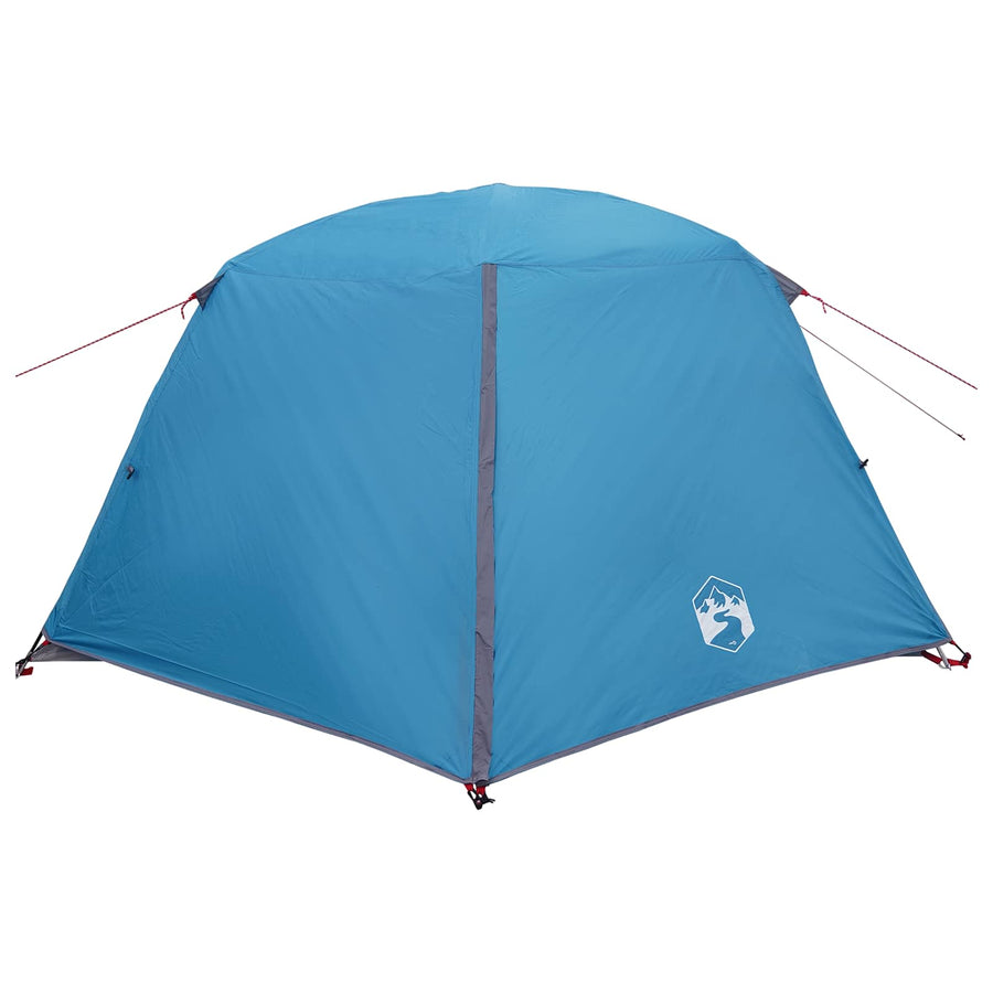 Backpacking Tent Blauw 4-persoons 185T Polyester met PU Coating