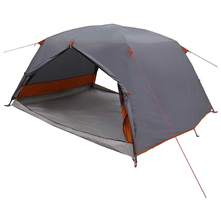 Backpacking Tent Grijs en Oranje 4-persoons