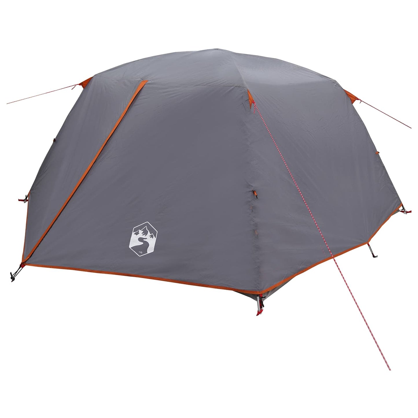 Backpacking Tent Grijs en Oranje 4-persoons