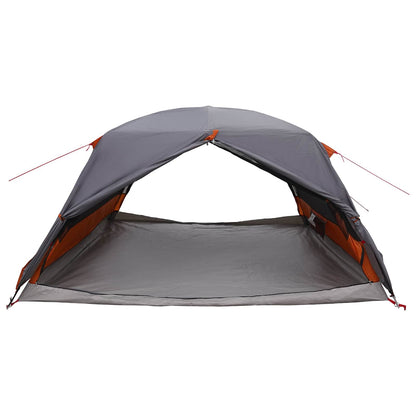 Backpacking Tent Grijs en Oranje 4-persoons