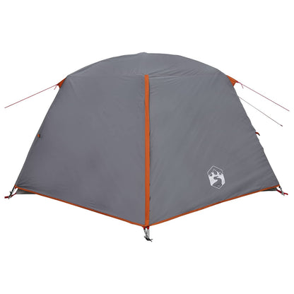 Backpacking Tent Grijs en Oranje 4-persoons