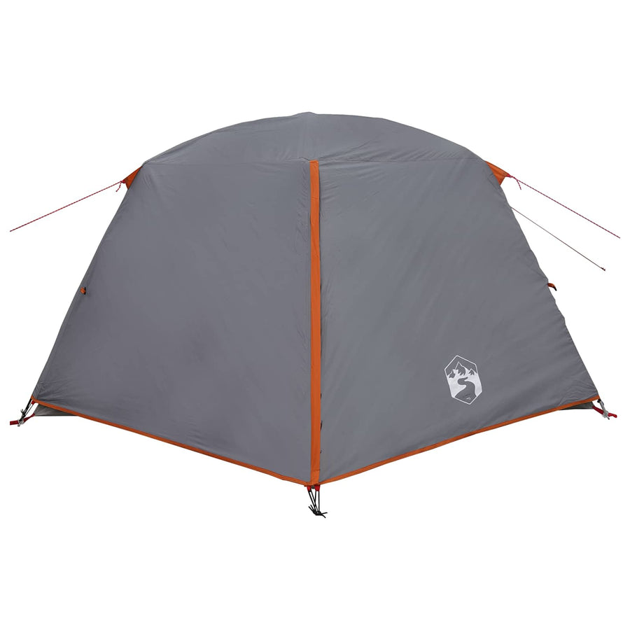 Backpacking Tent Grijs en Oranje 4-persoons