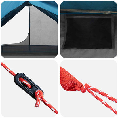 Backpacking Tent Blauw 222 x 85 x 125 cm