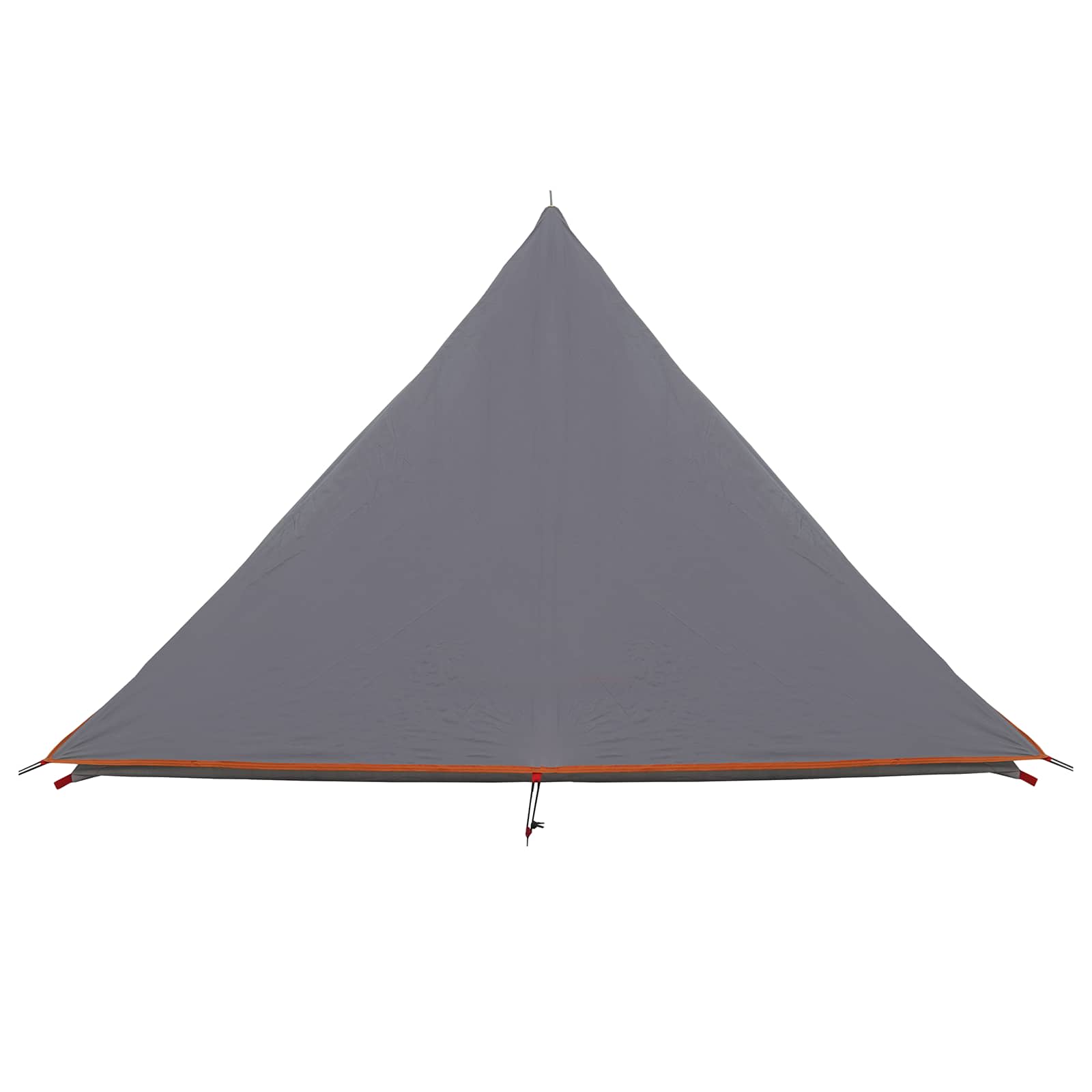 Backpacking Tent Grijs en Oranje 222 x 85 x 125 cm