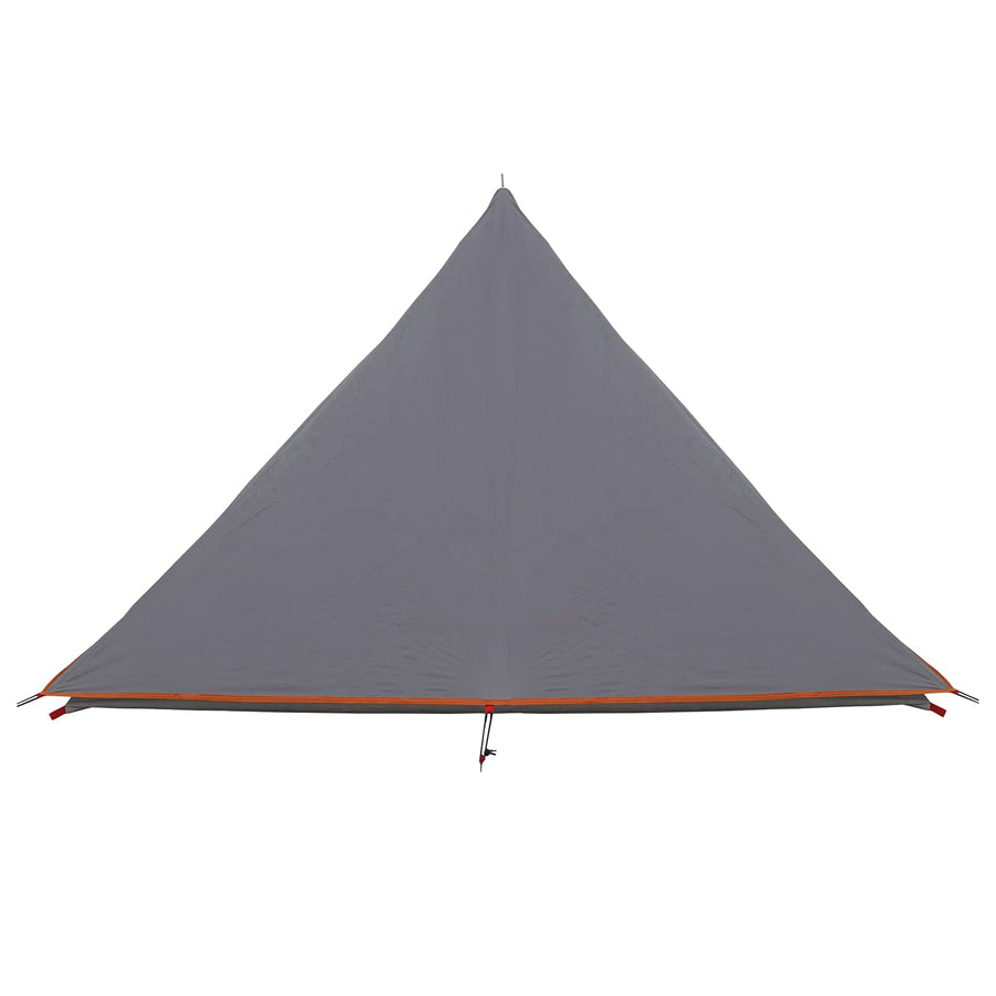 Backpacking Tent Grijs en Oranje 222 x 85 x 125 cm