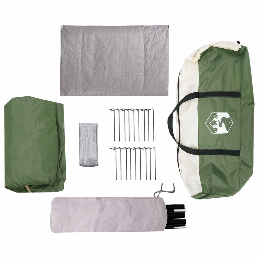 Tunneltent Groen 475 x 220 x 192 cm