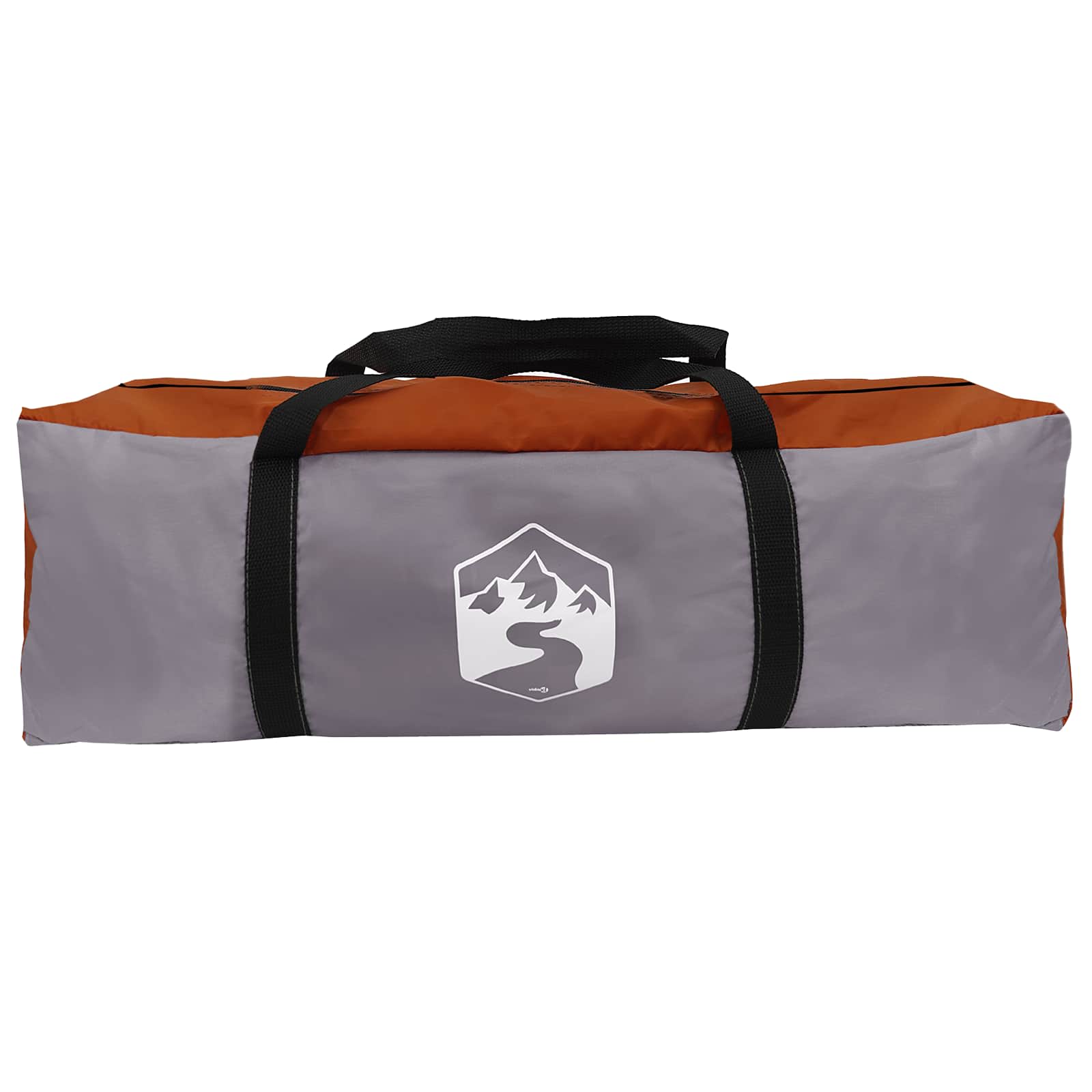 Tunneltent Grijs en Oranje 475 x 220 x 192 cm