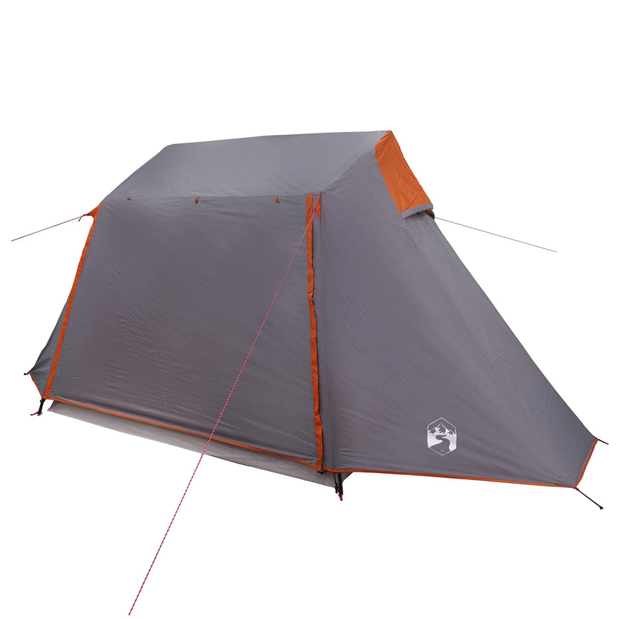 Tunneltent Grijs en Oranje 475 x 220 x 192 cm