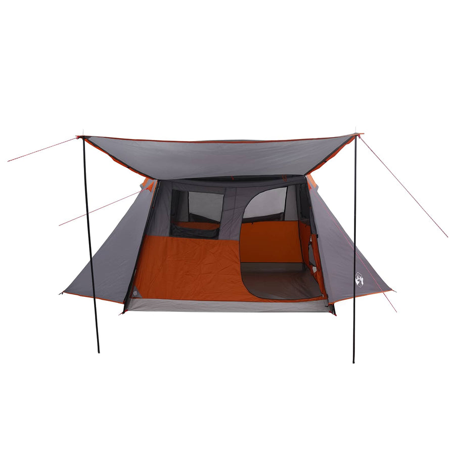 Tunneltent Grijs en Oranje 475 x 220 x 192 cm