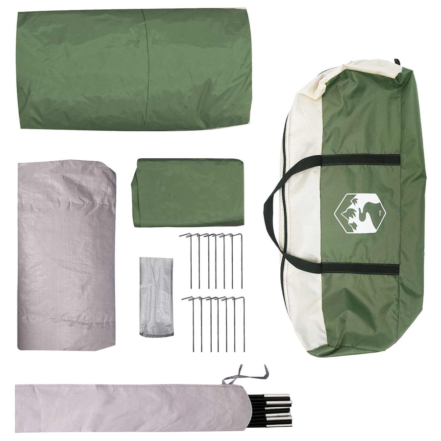 Tunneltent Groen 275 x 240 x 200 cm