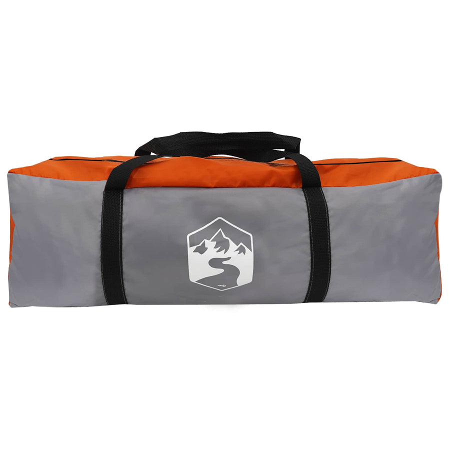 Tunneltent Grijs en Oranje 275 x 240 x 200 cm