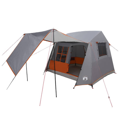 Tunneltent Grijs en Oranje 275 x 240 x 200 cm