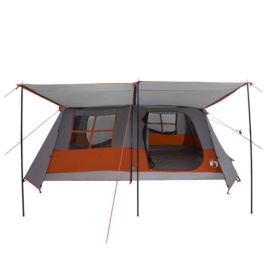 Tunneltent Grijs en Oranje 400 x 278 x 182 cm