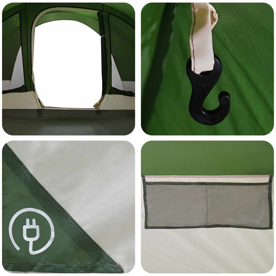 Tunneltent Groen 560 x 395 x 212 cm