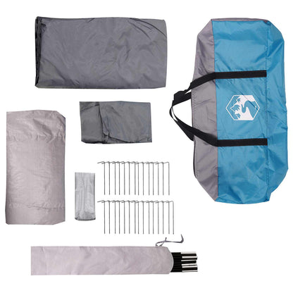 Tunneltent Blauw 560 x 395 x 212 cm